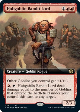 Hobgoblin Bandit Lord (Extended Art) [AFR - 379]