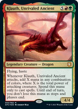 Klauth, Unrivaled Ancient [AFC - 50]
