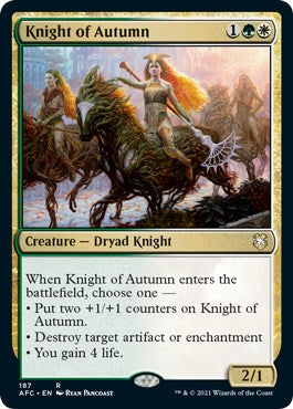 Knight of Autumn [AFC - 187]