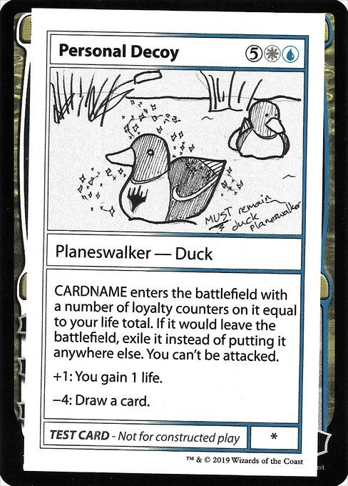 Personal Decoy (No PW Symbol)