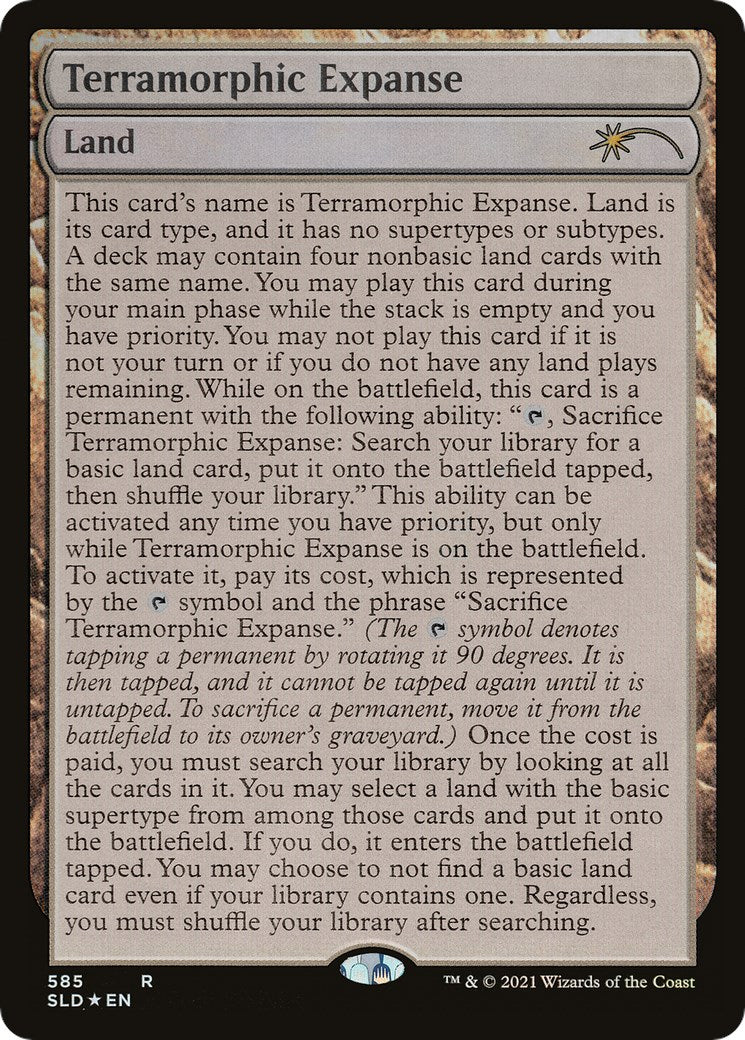 Terramorphic Expanse (Full-Text Lands)