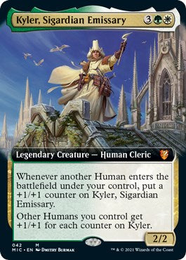 Kyler, Sigardian Emissary (Extended Art) [MIC - 42]