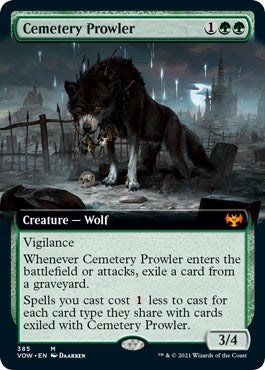 Cemetery Prowler (Extended Art) [VOW - 385]