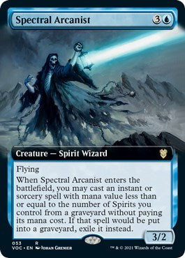 Spectral Arcanist (Extended Art) [VOC - 53]
