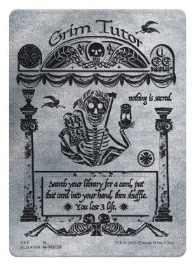 Grim Tutor (Silver Laminate) [SLD - 365]