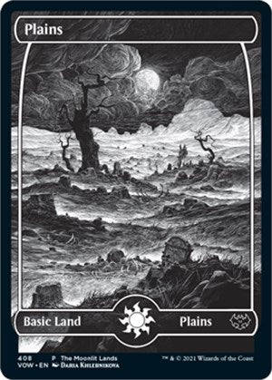 Plains (Moonlit Land) (Foil Etched) [WPN - 408]