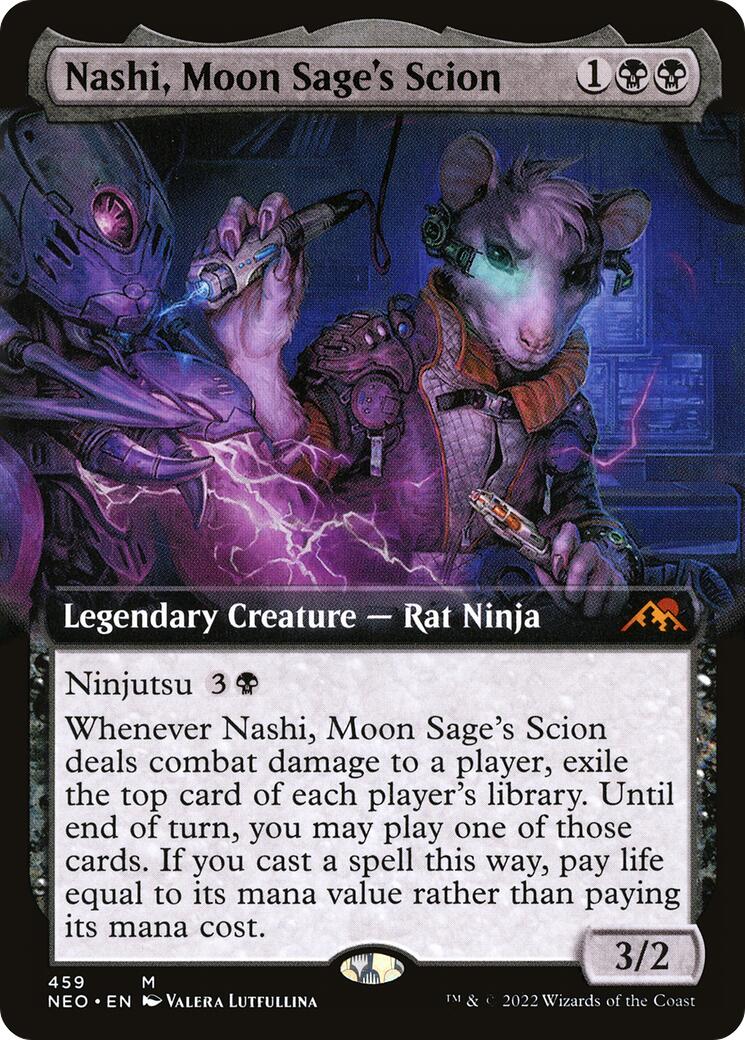 Nashi, Moon Sage's Scion (Extended Art) [NEO - 459]