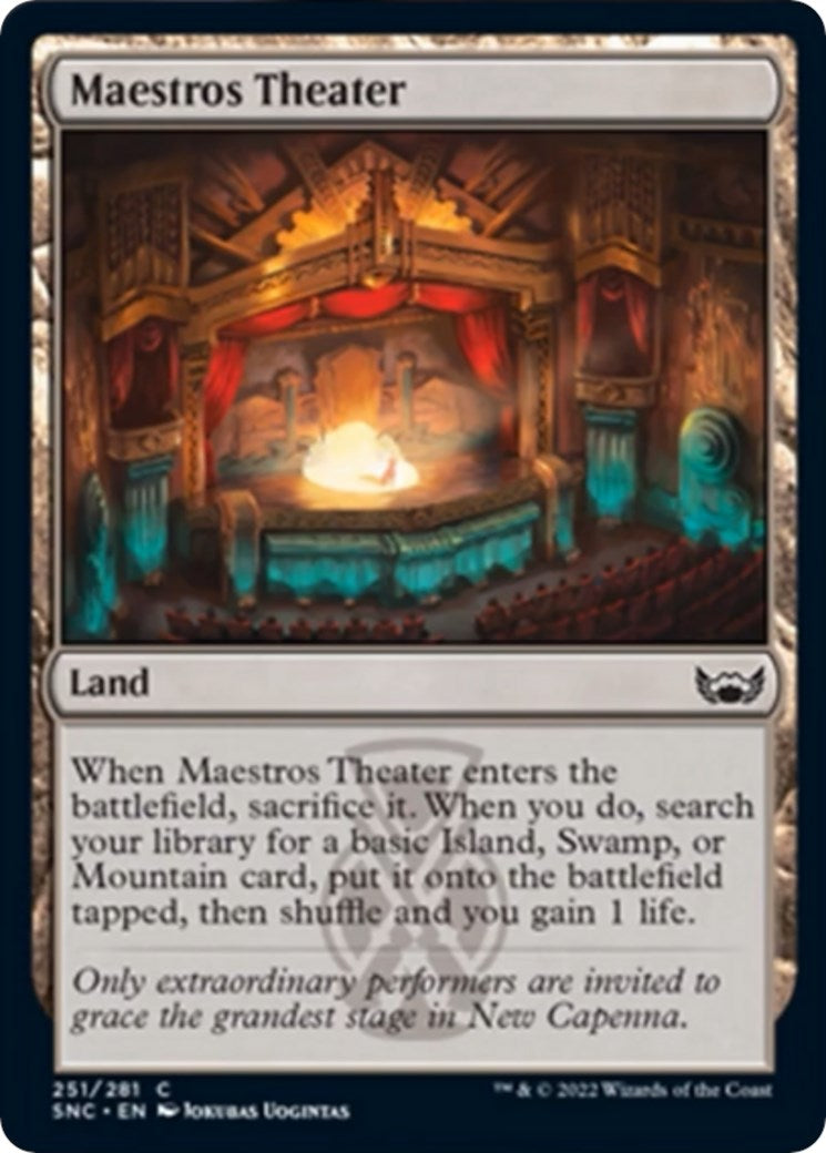 Maestros Theater [SNC - 251]