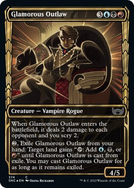 Glamorous Outlaw (Gilded Foil) [SNC - 374]