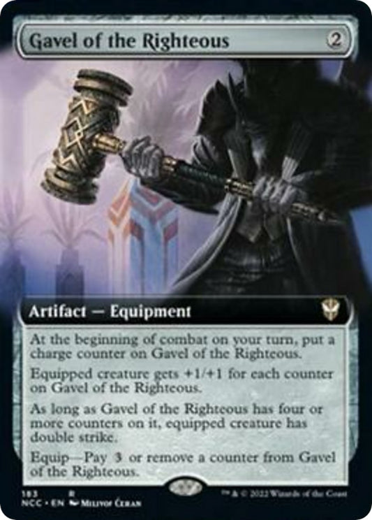 Gavel of the Righteous (Extended Art) [NCC - 183]