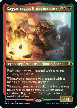 Raggadragga, Goreguts Boss (Foil Etched) [CLB - 548]