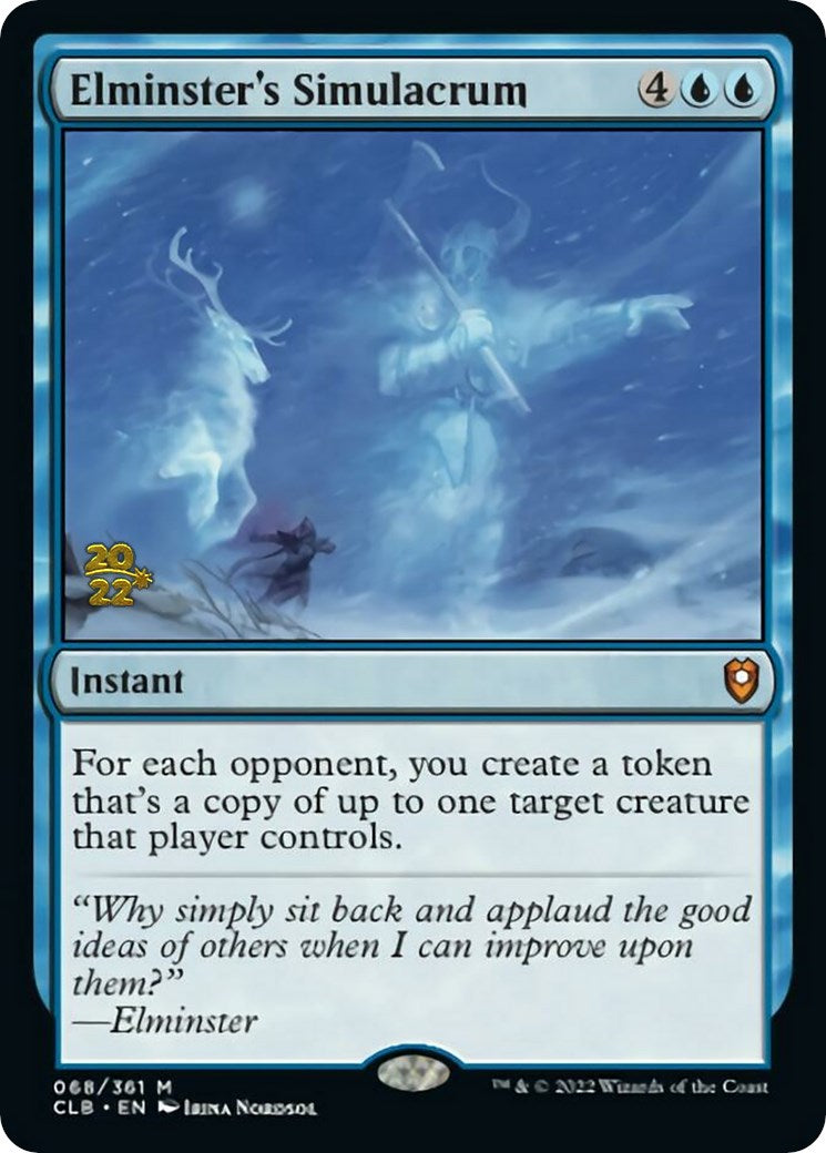Elminster's Simulacrum [PRE - 68]