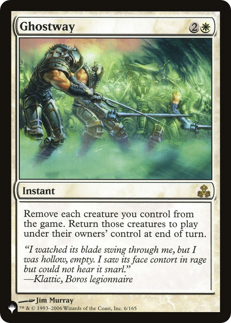 Ghostway [LIST - 6/165]