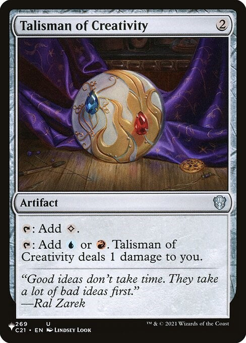 Talisman of Creativity [LIST - 269]