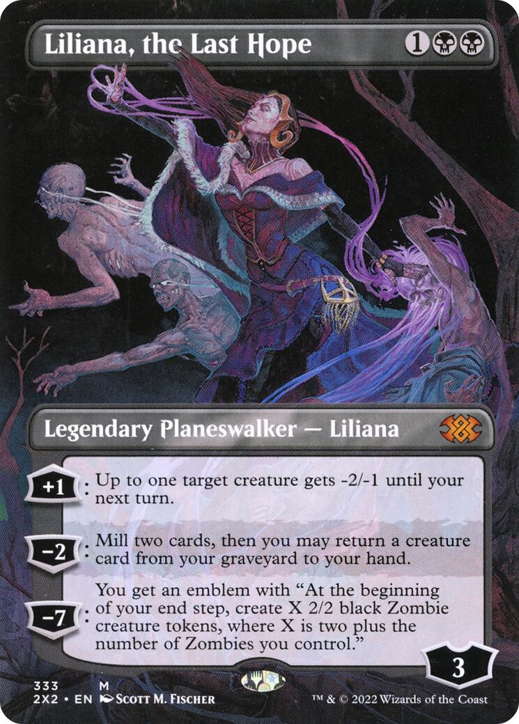 Liliana, the Last Hope (Borderless)