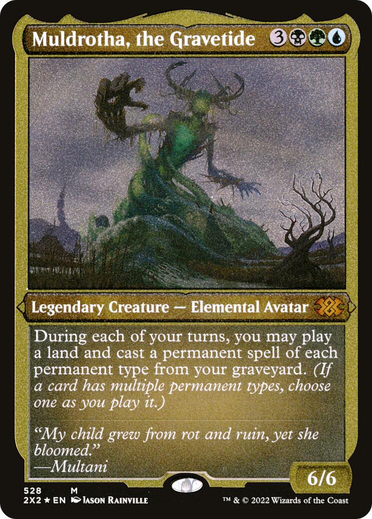 Muldrotha, the Gravetide (Foil Etched) [2X2 - 528]