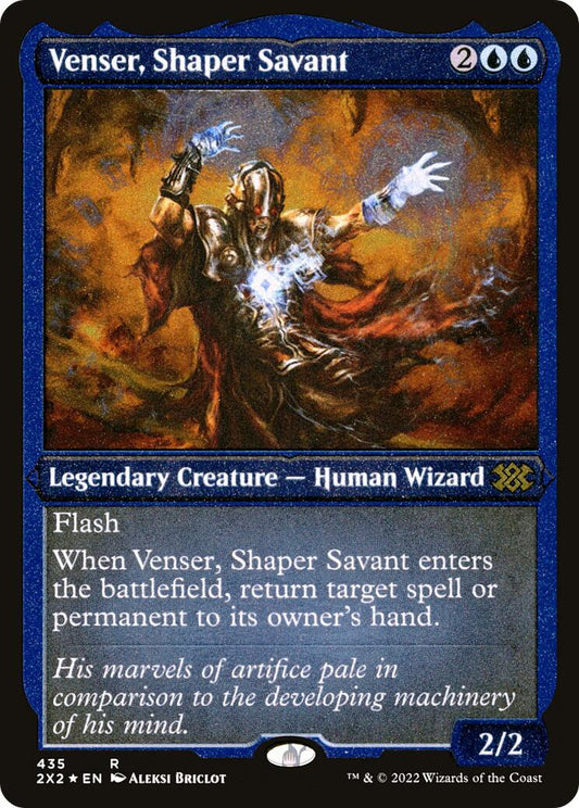 Venser, Shaper Savant (Foil Etched) [2X2 - 435]
