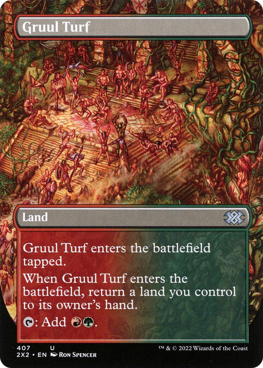 Gruul Turf (Borderless) [2X2 - 407]