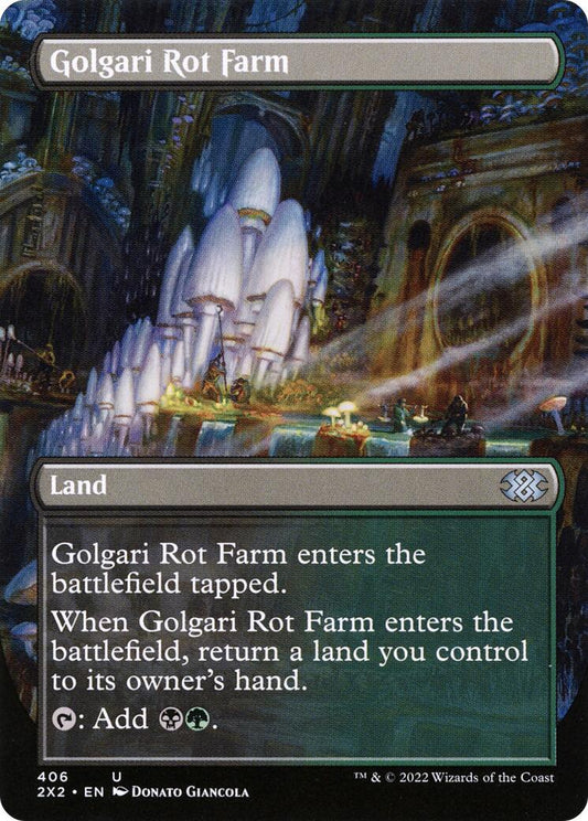 Golgari Rot Farm (Borderless) [2X2 - 406]