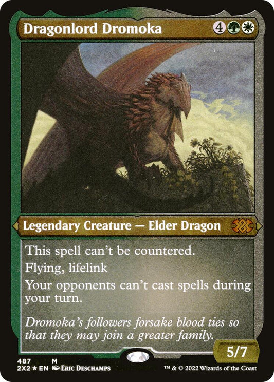 Dragonlord Dromoka (Foil Etched) [2X2 - 487]