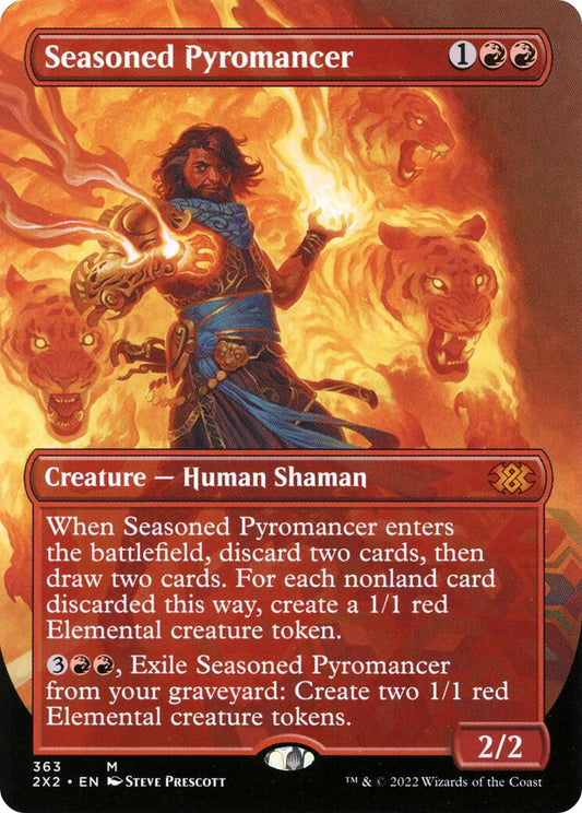 Seasoned Pyromancer (Borderless) [2X2 - 363]