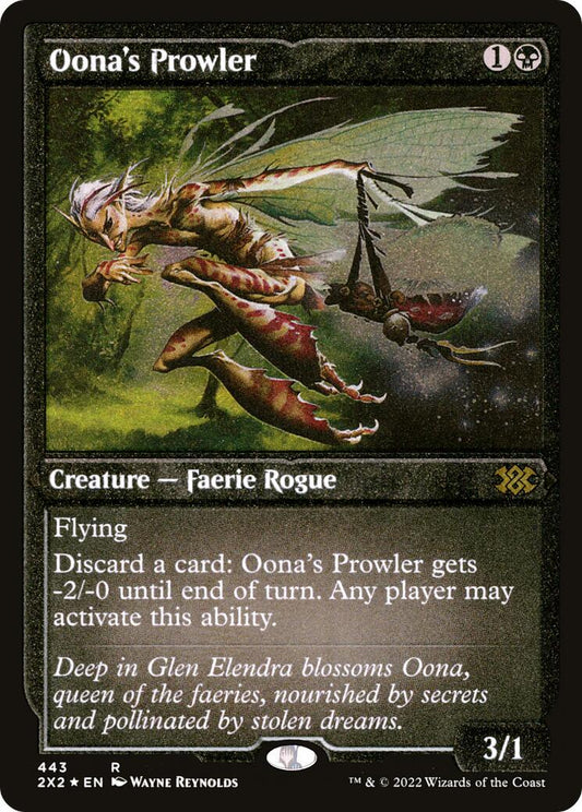 Oona's Prowler (Foil Etched) [2X2 - 443]