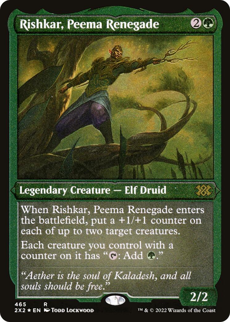 Rishkar, Peema Renegade (Foil Etched)