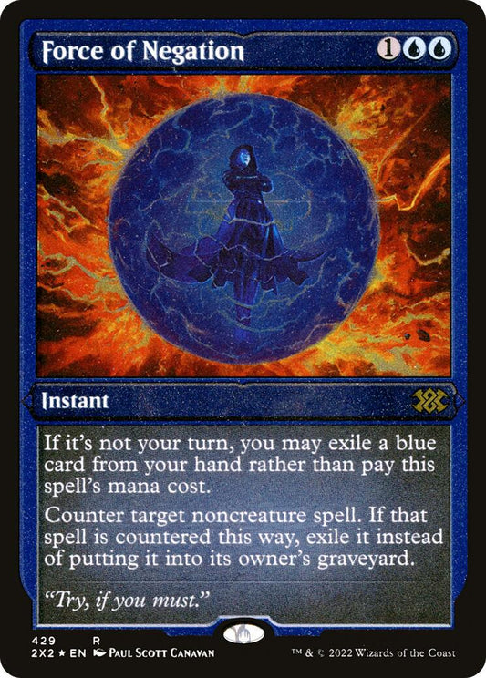 Force of Negation (Foil Etched) [2X2 - 429]