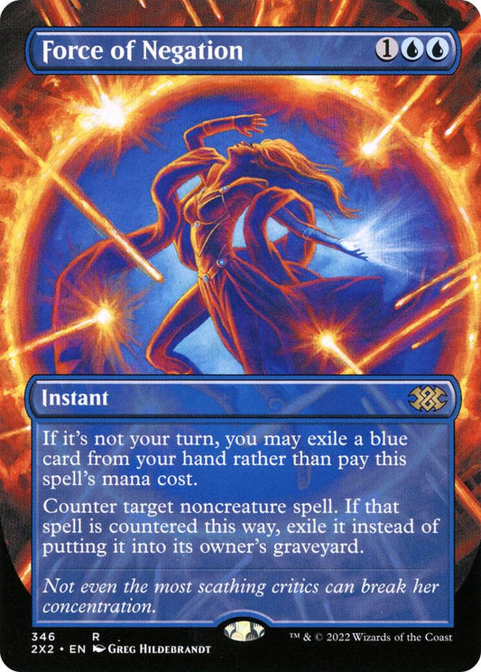Force of Negation (Borderless) [2X2 - 346]