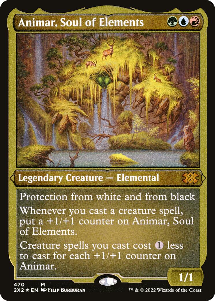 Animar, Soul of Elements (Foil Etched) [2X2 - 470]