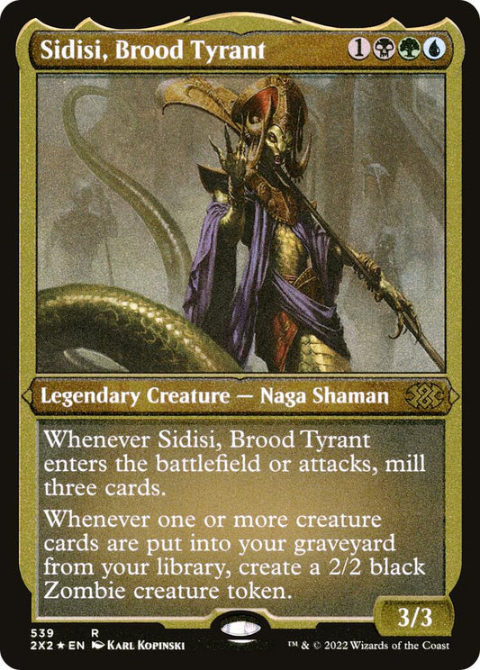 Sidisi, Brood Tyrant (Foil Etched) [2X2 - 539]