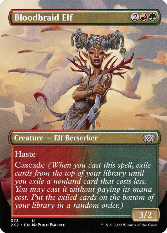 Bloodbraid Elf (Borderless) [2X2 - 373]