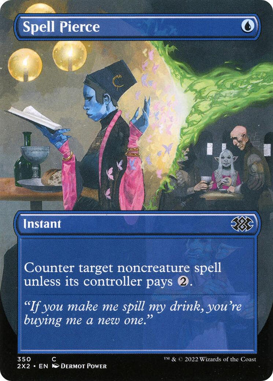 Spell Pierce (Borderless) [2X2 - 350]