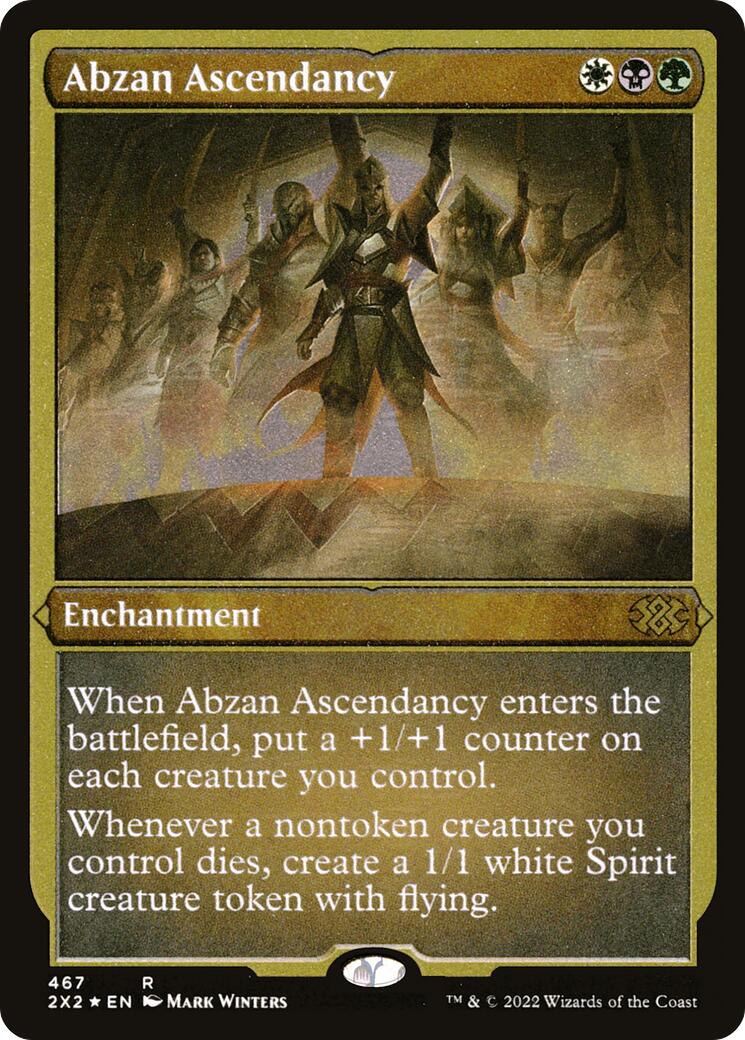 Abzan Ascendancy (Foil Etched) [2X2 - 467]