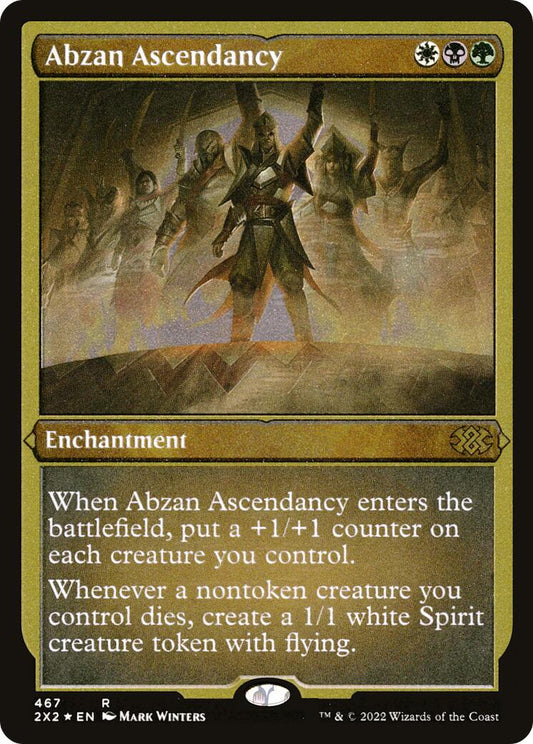 Abzan Ascendancy (Foil Etched) [2X2 - 467]