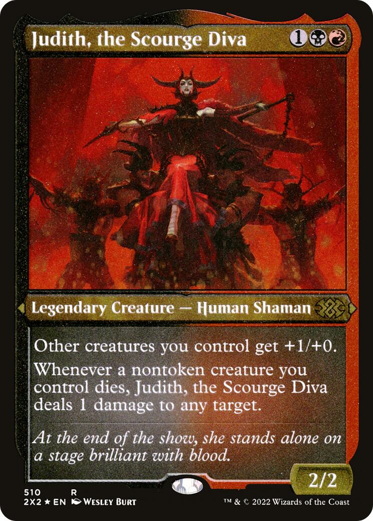 Judith, the Scourge Diva (Foil Etched) [2X2 - 510]