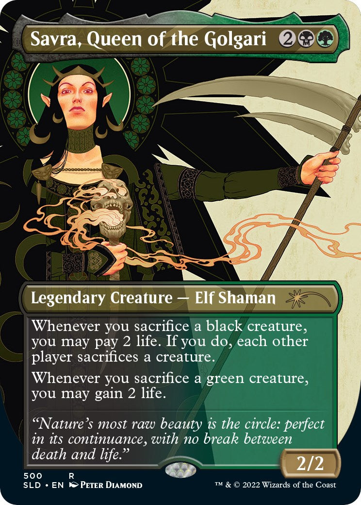 Savra, Queen of the Golgari [SLD - 500]