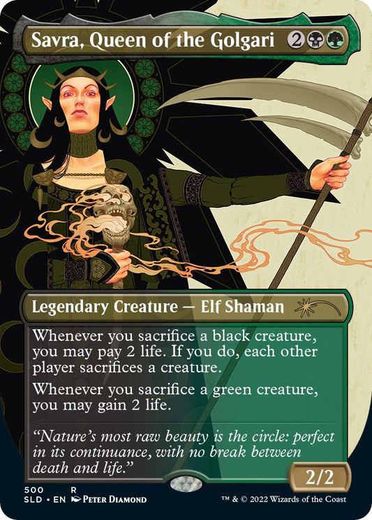 Savra, Queen of the Golgari [SLD - 500]