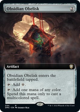 Obsidian Obelisk (Extended Art) [DMC - 94]