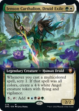 Jenson Carthalion, Druid Exile (Extended Art)