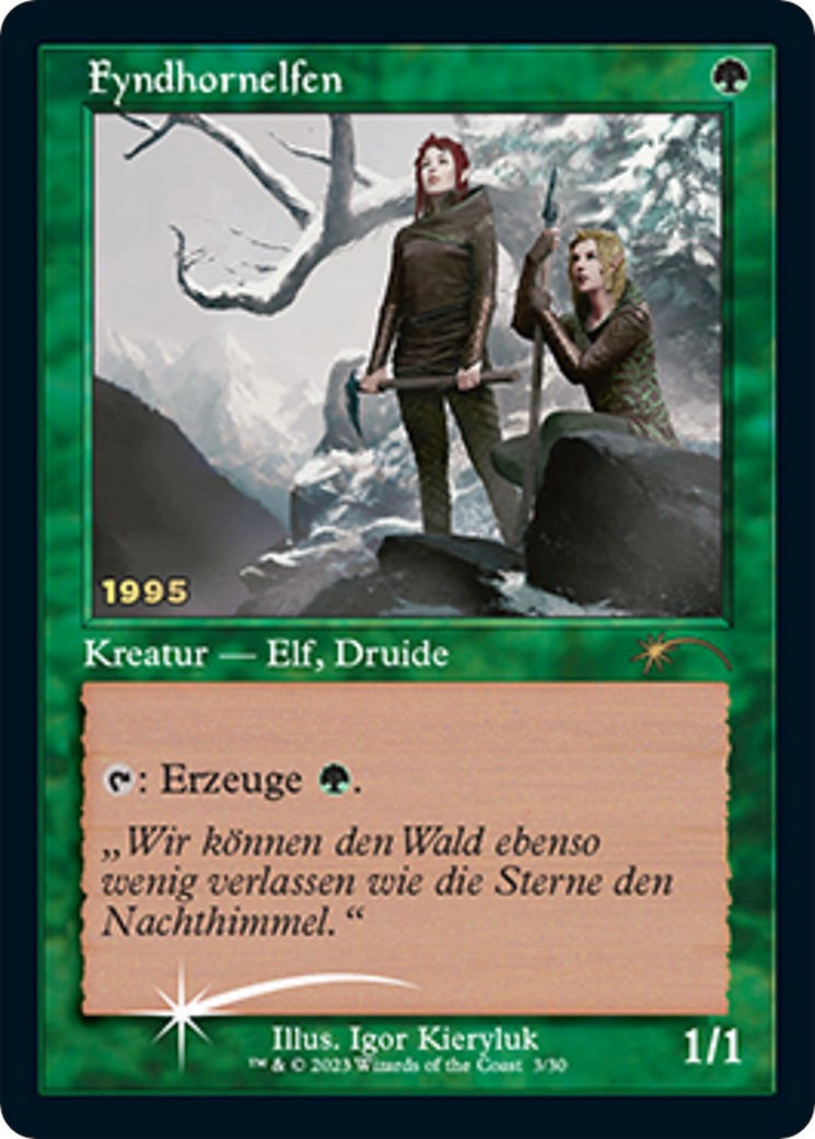 Fyndhorn Elves (DE Exclusive) [30A-P - 3]