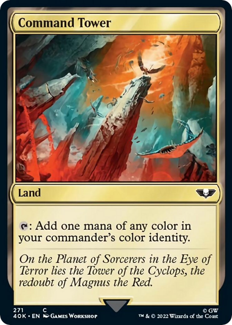 Command Tower (271) (Surge Foil) [40K - 271]