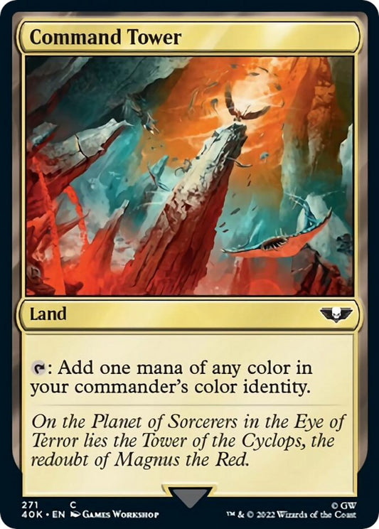 Command Tower (271) (Surge Foil) [40K - 271]