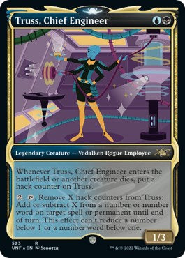 Truss, Chief Engineer (Showcase) (Galaxy Foil) [UNF - 523]