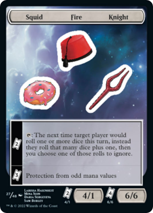 Squid Fire Knight [UNF - 27]