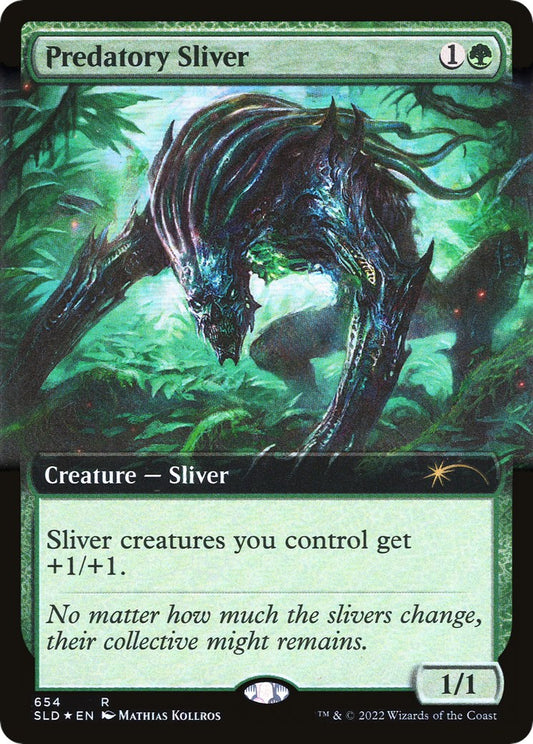 Predatory Sliver (Extended Art) [SLD - 654]