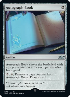 Autograph Book (Galaxy Foil) [UNF - 469]