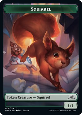 Squirrel Token [UNF - 8]