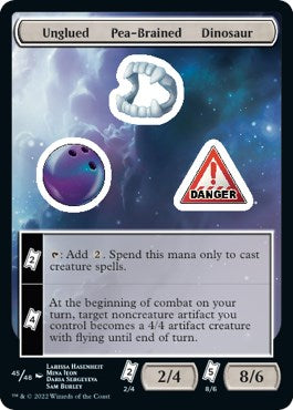 Unglued Pea-Brained Dinosaur [UNF - 45]