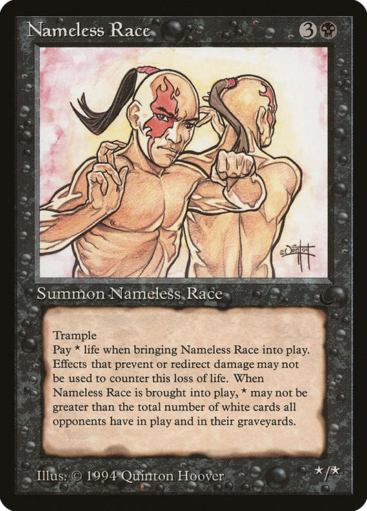 Nameless Race [DRK - N/A]